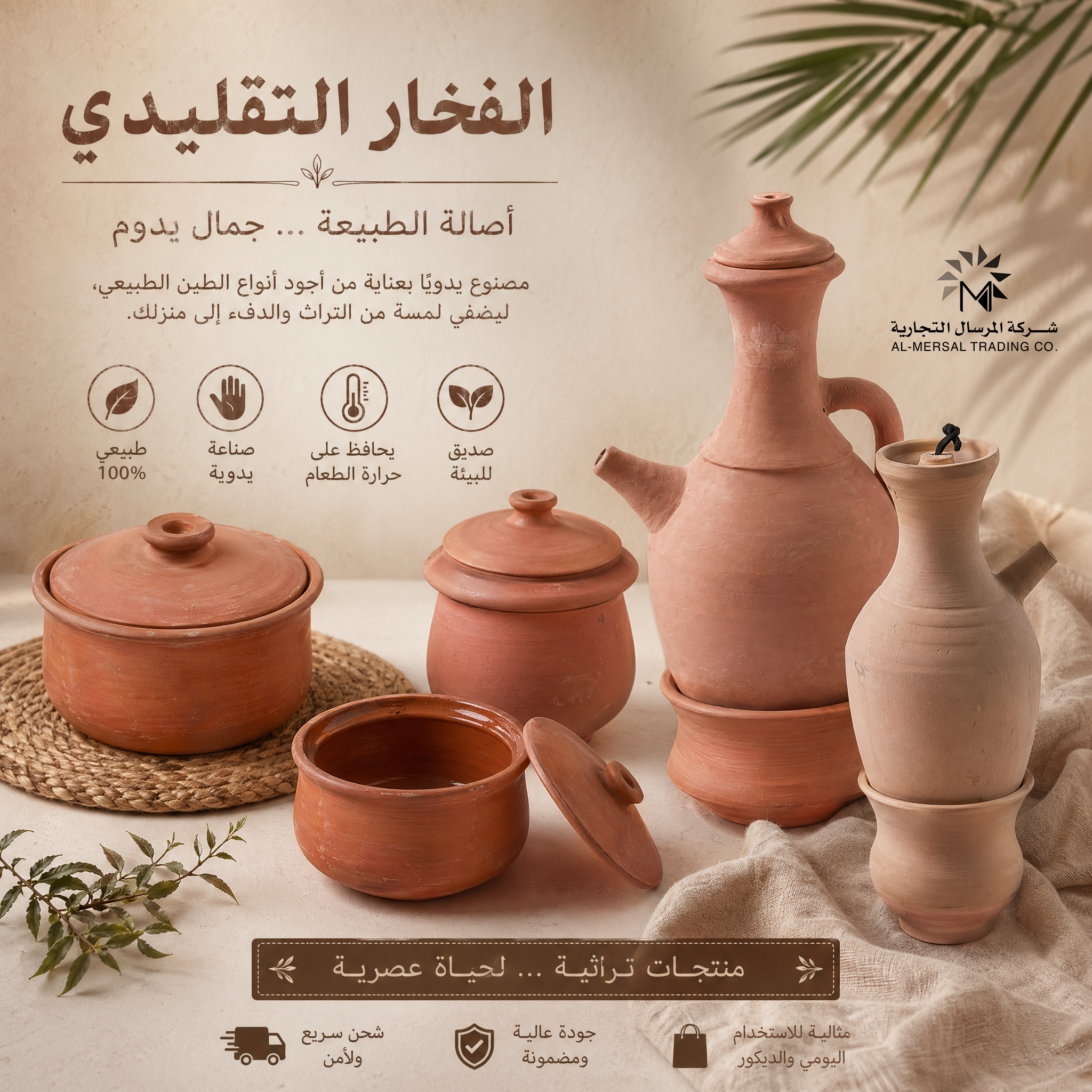 أوني فخار