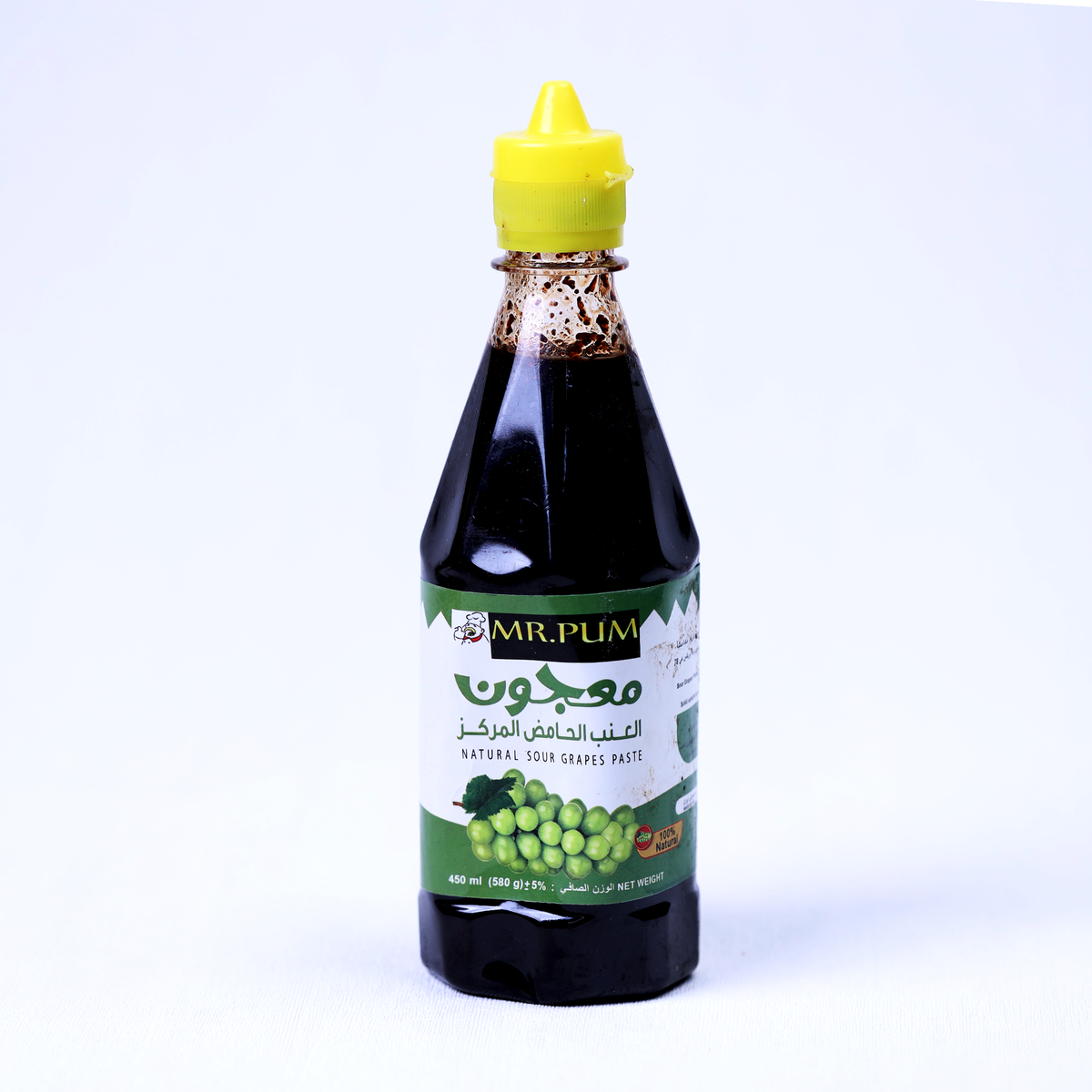 معجون عنب حامض مركز 580 جرام