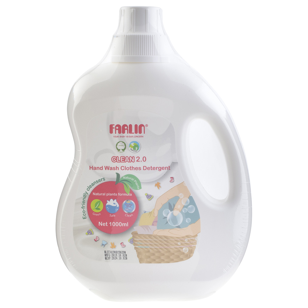Farlin Baby Hand Wash Liquid Laundry Detergent 1 Liter