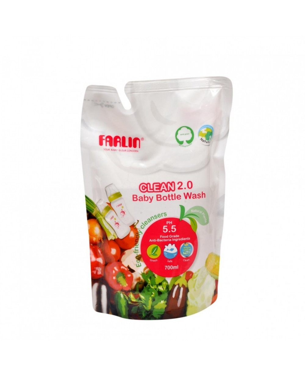 700ml Antibacterial Baby Bottle Cleaning Liquid Refill