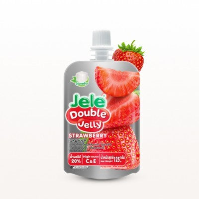 شراب الجيلي بقطع الفراولة الطبيعية اللذيذة - حجم 125 جرام الصورة الرئيسية