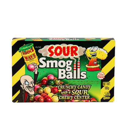 شوك ويف حلوى مقرمشة حامضة بحشوة جيلي 100 جرام (علبة كارتون) الصورة الرئيسية