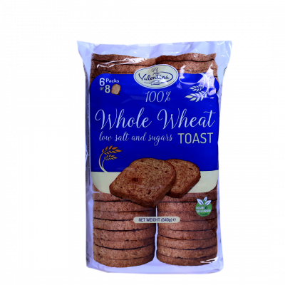 توست أسمر (الحبة كاملة ) محمص قليل الملح وقليل السكر 540 جرام حبة + حبة مجاناً الصورة الرئيسية