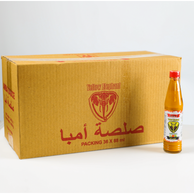 كرتون دقوس الامبا حجم 88مل (36حبة)