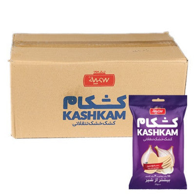 كشكام بطعم الثوم 25 جرام (اليقط) كرتون ٢٤ حبه