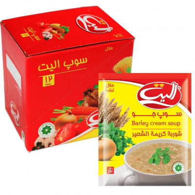 شوربة كريمة الشعير اليت ١ كرتون ١٢ حبه الصورة الرئيسية