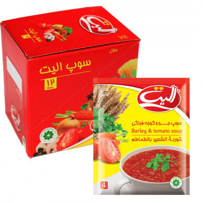 حساء الشعير والطماطم ١ كرتون ١٢ حبه