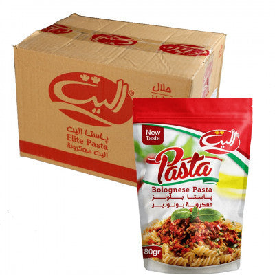 معكرونة بولونيز 180 جرام ١ كرتون ١٢ حبه الصورة الرئيسية