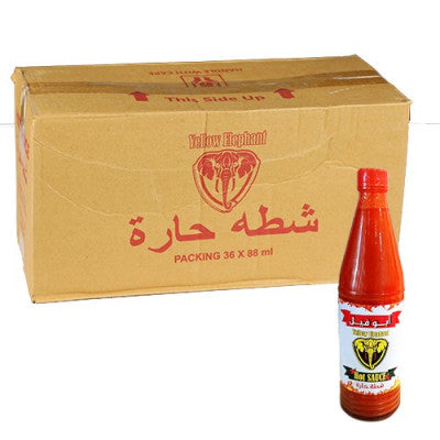 صلصة حارة عبوة زجاج 88 مل كرتون ٣٦ حبه الصورة الرئيسية