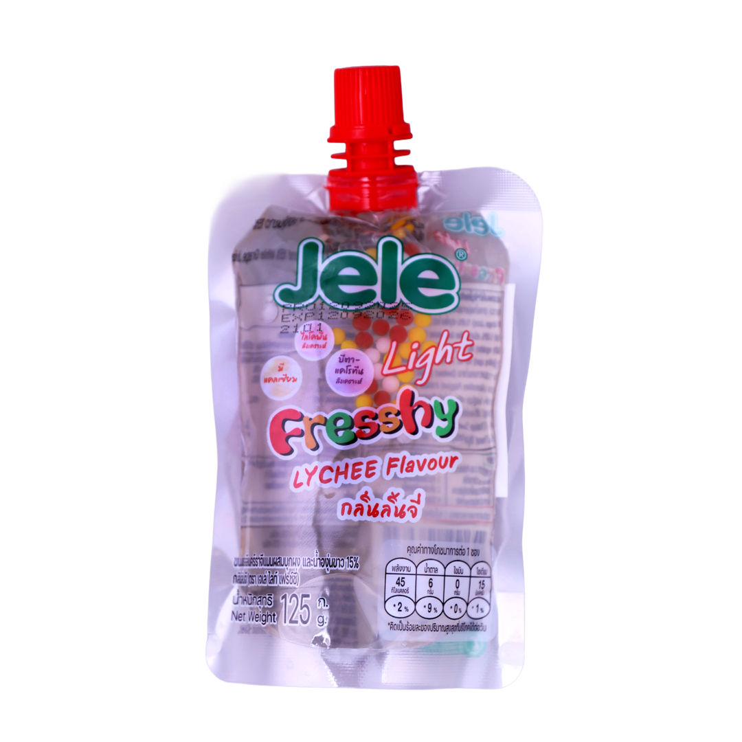 شراب الجيلي فريشي لايت بطعم الليتشي الطازج مع حبيبات الجيلي الصورة الرئيسية