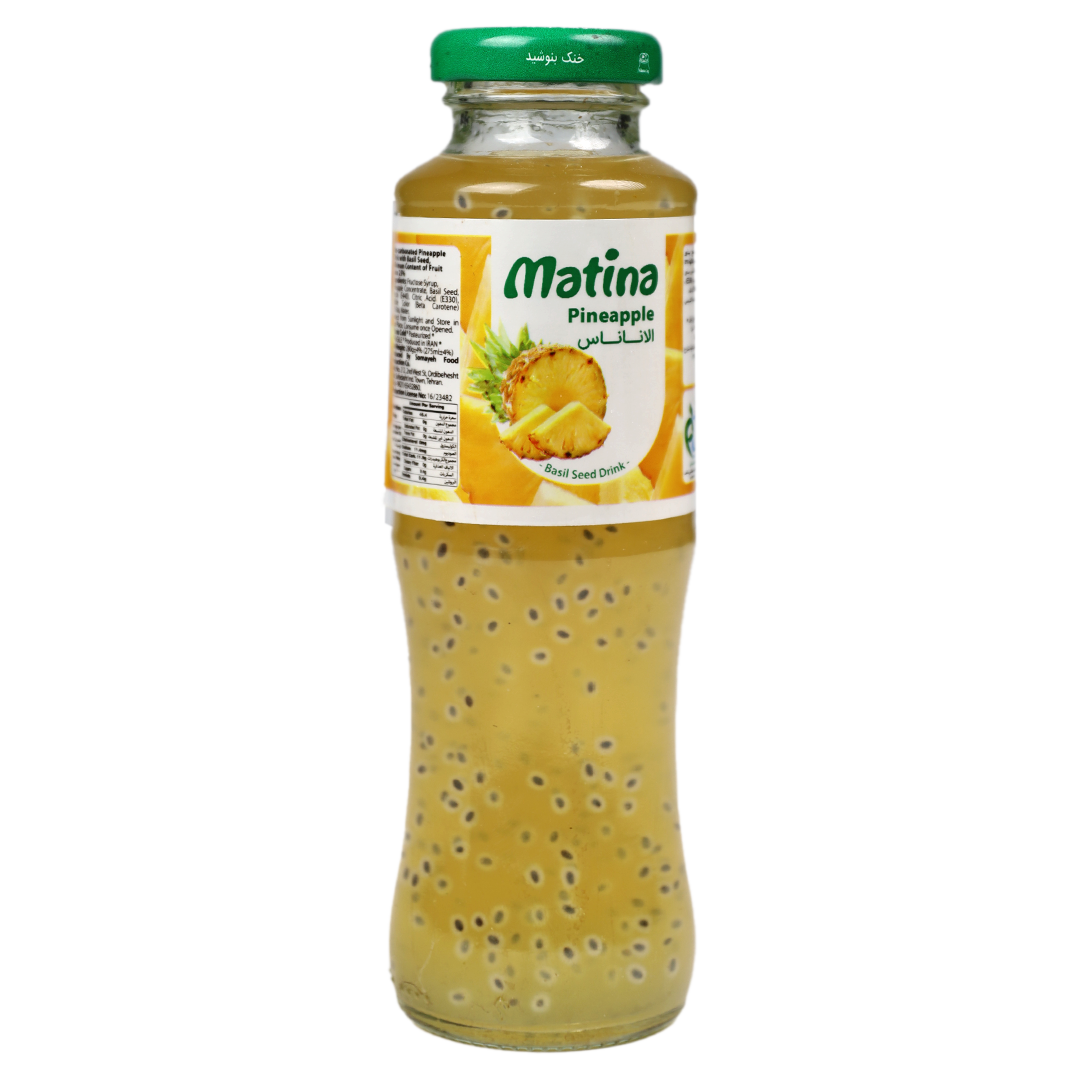 شراب الأناناس ببذور الريحان من ماتينا الصورة الرئيسية