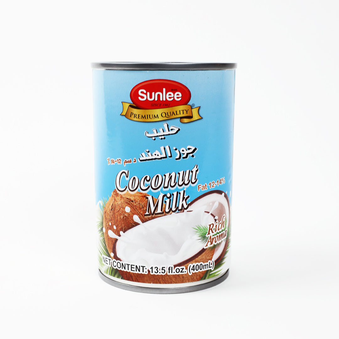 حليب جوز الهند 400 مل نسبة الدسم 12 الى 14% -صن لي الصورة الرئيسية