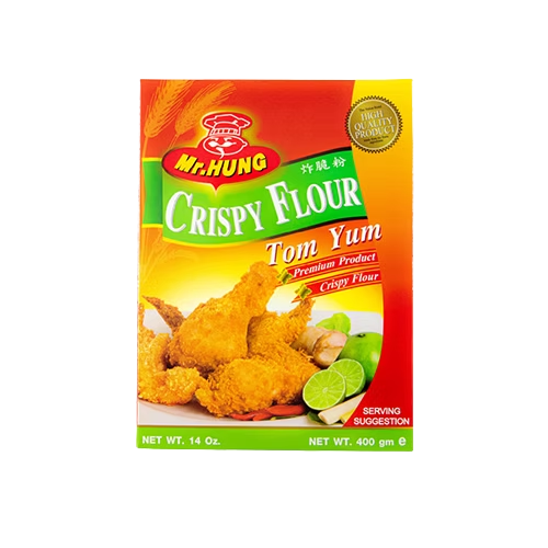 توم يوم الطحين مع الثوم المقرمش