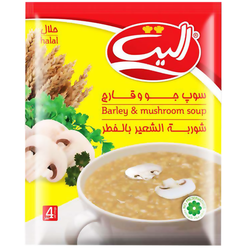 شوربة الشعير والفطر