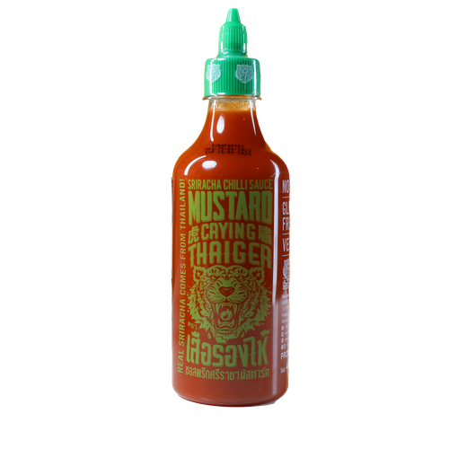 سريراتشا صلصة الفلفل بالماسترد 440 مل (كراينج تايجر )