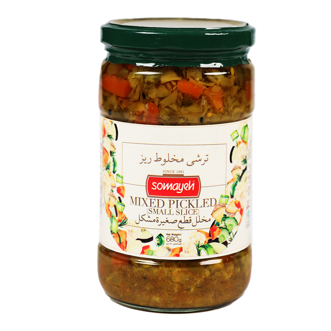 مخلل خيار مشكل